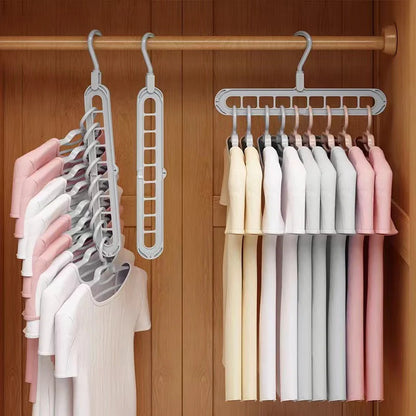 Magic Rotating Hanger ( 9 in 1 smart hanger)